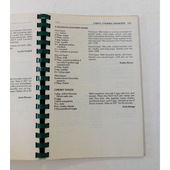 Treasured Recipes Cookbook St Michaels Catholic Church Family Friends PB Spiral - Picture 9 of 9